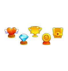 Goblet Trophy On Stand For Game Ui Design