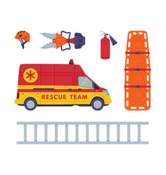 Rescue Equipment With Specialized Machine And