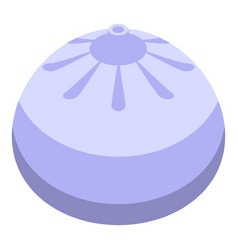 Dumpling Food Icon Isometric Chinese Baozi