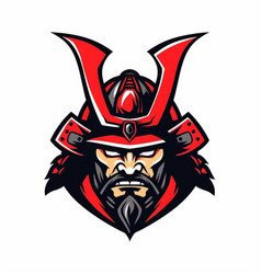 Esport Logotype Japanese Samurai Icon