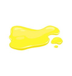 Yellow Liquid Spill Puddle Of Juice Oil Or Urine