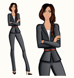 Business Style Attractive Confident Woman