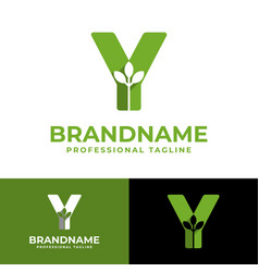 Letter Y Nature Logo Suitable For Any Business