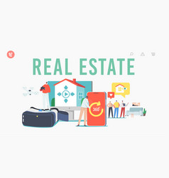 Real Estate Virtual Tour Landing Page Template