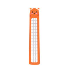 Hand Drawn Clipart Of Kawaii Bookmark With Face