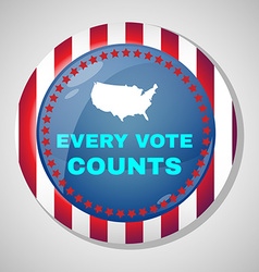 Every Vote Counts Banner