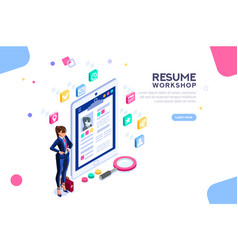 Workshop For Resume Writing Banner