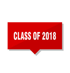 Class Of 2018 Red Tag