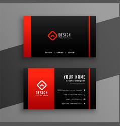 Double Sided Professional Visiting Card Template