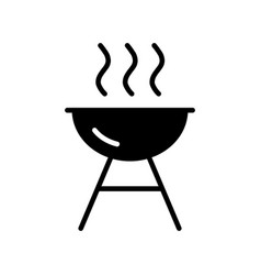 Grill Bbq Cookout Isolated Glyph Icon