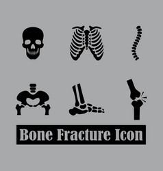 Bone Fracture Icon