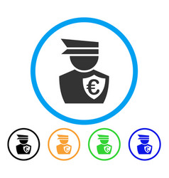 Euro Commissioner Rounded Icon