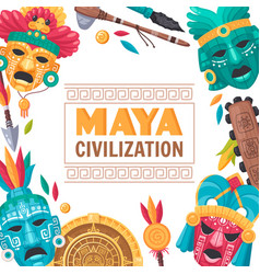 Maya Civilization Poster