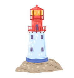 Of Lighthouse Nautical Icon Marine