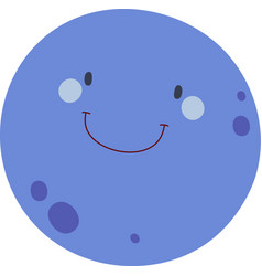 Planet With Happy Face