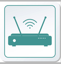 Wi Fi Router Icon Graphic