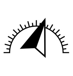 Compass Icon Logo Design Template Isolated