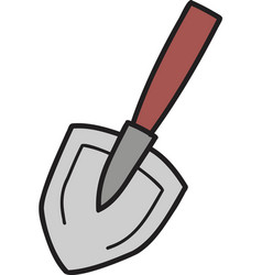 Hand Drawn Shovel