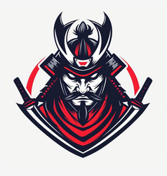 Esport Logotype Japanese Samurai Icon