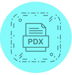 Pdx File Document Icon