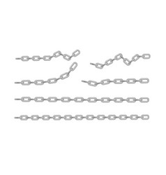 Free Metal Chain With Whole Or Break Steel Chrome