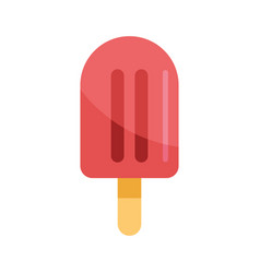 Red Ice Cream On Stick