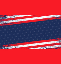 American Flag Horizontal Background