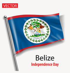 Belize Country Flag In America