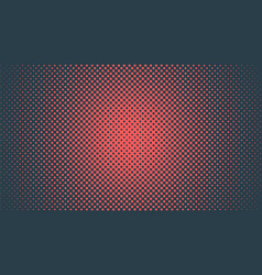 Checker Halftone Pattern Circular Texture Red