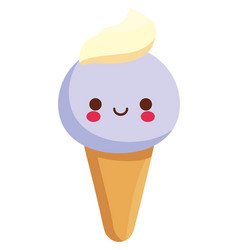 Cute Ice Cream C Design Icon