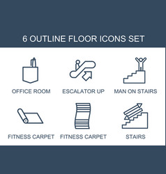 6 Floor Icons