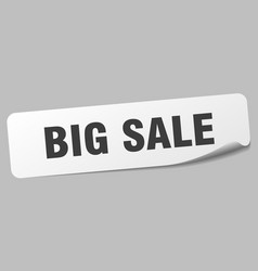 Big Sale Sticker Big Sale Label