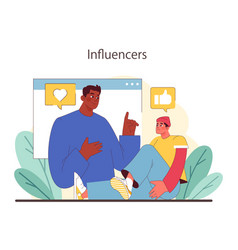 Influencers Concept Depicting The Power