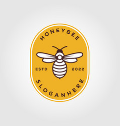 Honeybee Logos For Labeling Honey Products