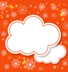 Winter Cloud Christmas And New Year Sky