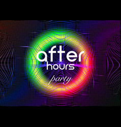 After Hours Party Neon Disco Party Fluid Music