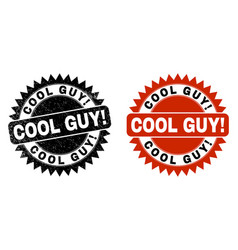 Cool Guy Exciting Black Rosette Seal With Unclean