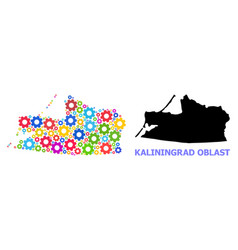 Service Mosaic Map Kaliningrad Region