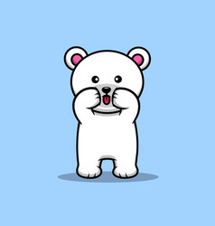 Cute Polar Bear Annoying