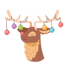 Christmas Deer With Balls