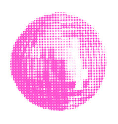 Disco Ball Ornament Halftone Collage