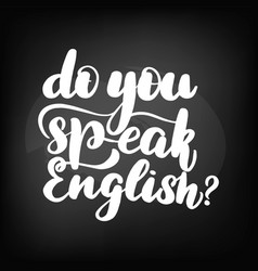 Do You Speak English