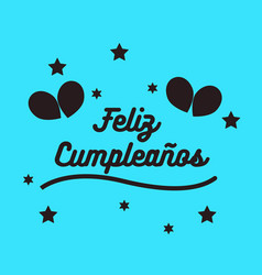 Feliz Cumpleanos Happy Birthday Paper Card