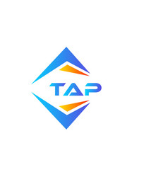 Tap Abstract Technology Logo Design On White