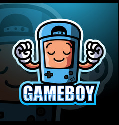 Gameboy Mascot Esport Logo Design