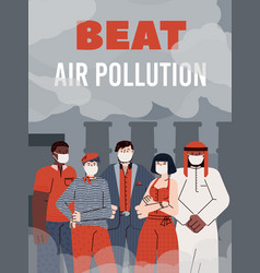 Poster With Concept Beat Air