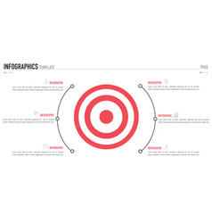 Target Or Dartboard Mind Map Infographic