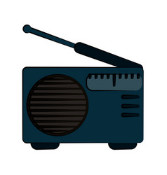 Small Radio With Antenna Icon Image