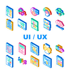 Ui Ux Web Interface Mobile Icons Set