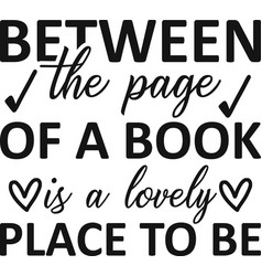 Between The Page Of A Book Svg Books